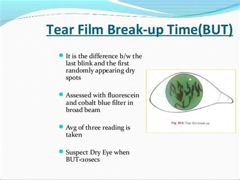 tear film but test|tear film analysis.